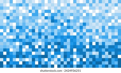 Abstract square pixels background of geometric shapes simple flat style. Vector pattern. ready to use for cloth, textile, wrap and other.