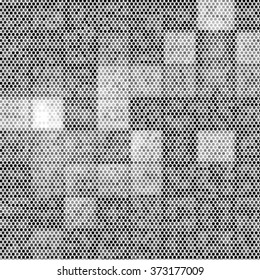Abstract square polka dot background pattern. Spotted line vector illustration