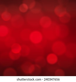 Abstract square red bokeh background