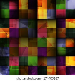 Abstract square seamless background, vector illustration for your design, eps10