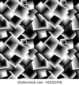 abstract square seamless pattern