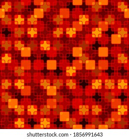 abstract square shapes. vector seamless pattern. chaotic color repetitive background. fabric swatch. wrapping paper. continuous print. design element for decor, apparel, phone case, textile, furniture