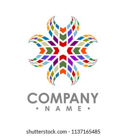 Abstract Square technology logo design template elements. abstract Modern tech logo. Business corporate logo design vector.