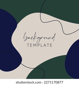 Abstract square templates with geometric shapes. Good for social media posts, mobile apps, banner designs, online promotions and adverts. Abstract vector background.