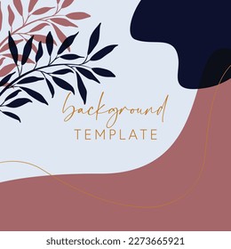 Abstract square templates with geometric shapes. Good for social media posts, mobile apps, banner designs, online promotions and adverts. Abstract vector background.