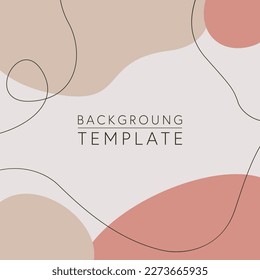 Abstract square templates with geometric shapes. Good for social media posts, mobile apps, banner designs, online promotions and adverts. Abstract vector background.