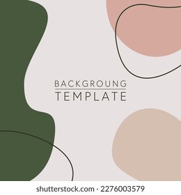Abstract square templates with geometric shapes. Good for social media posts, mobile apps, banner designs, online promotions and adverts. Abstract vector background.