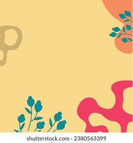 Resumen de plantillas cuadradas con formas geométricas. Bueno para publicaciones en medios sociales, aplicaciones móviles, diseños de banners, promociones en línea y anuncios.