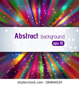 Abstract square text box design background vector