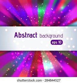 Abstract square text box design background vector