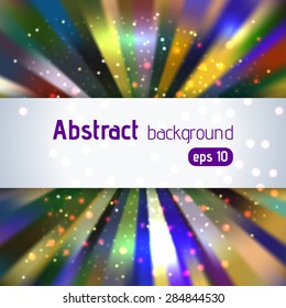 Abstract square text box design background vector