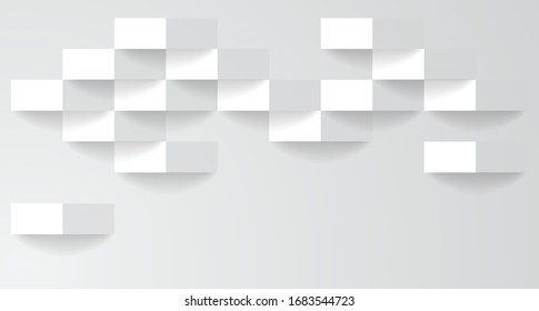 Abstract square texture Vector art style can be used in poster design, CD cover, flyers, website background.