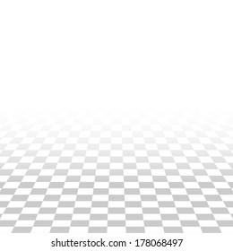 abstract square tile perspective white and gray texture background same transparency grid