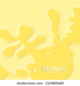 Abstract square web templates with wavy embossed gradient shapes on gradient background. Social media web banner or landing page. Fluid lighting effect with smooth liquid colors.