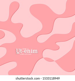 Abstract square web templates with wavy embossed gradient shapes on gradient background. Social media web banner or landing page. Fluid lighting effect with smooth liquid colors.