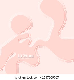 Abstract square web templates with wavy embossed gradient shapes on gradient background. Social media web banner or landing page. Fluid lighting effect with smooth liquid colors.