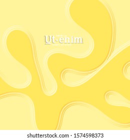 Abstract square web templates with wavy embossed gradient shapes on gradient background. Social media web banner or landing page. Fluid lighting effect with smooth liquid colors.