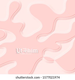 Abstract square web templates with wavy embossed gradient shapes on gradient background. Social media web banner or landing page. Fluid lighting effect with smooth liquid colors.