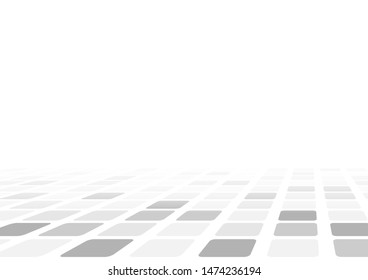 Abstract square white and gray color background.