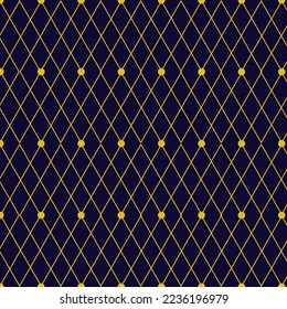 Abstract square yellow pattern texture fabric black background geometric