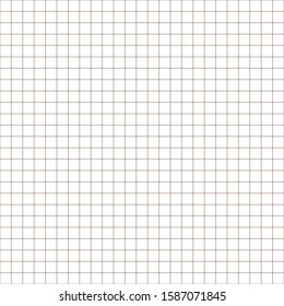 Abstract squared backgroun. Geometric brown pattern for school, wallpaper, web page, textures, fabric, textile. Lined paper blank sheets set isolated on transparent background.