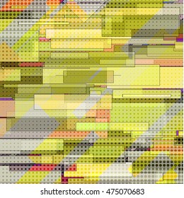 Abstract squares background 