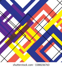 abstract squares background with colorful