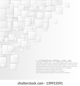 abstract squares background, ideal business & technology concept works