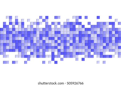 Abstract squares background. Mosaic background. Vector background.
