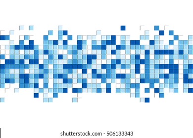 Abstract squares background. Mosaic background. Vector background.