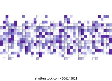 Abstract squares background. Mosaic background. Vector background.