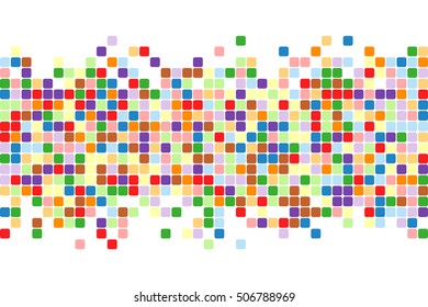 Abstract squares background. Mosaic background. Vector background.