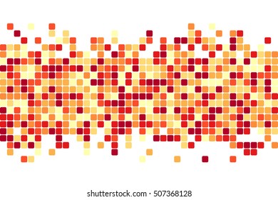 Abstract squares background. Mosaic background. Vector background.