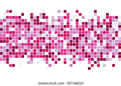 Abstract squares background. Mosaic background. Vector background.