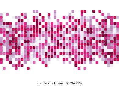 Abstract squares background. Mosaic background. Vector background.