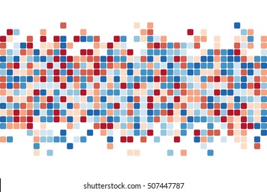 Abstract squares background. Mosaic background. Vector background.