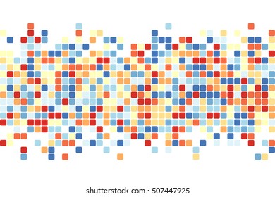Abstract squares background. Mosaic background. Vector background.