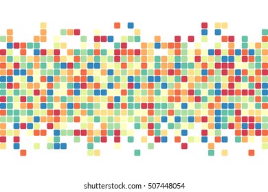 Abstract squares background. Mosaic background. Vector background.