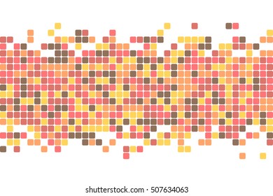 Abstract squares background. Mosaic background. Vector background.