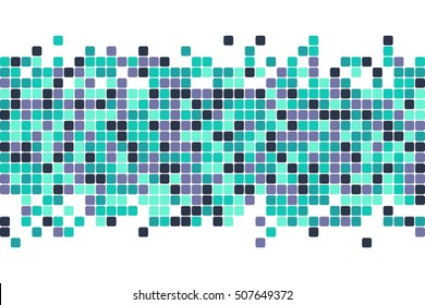 Abstract squares background. Mosaic background. Vector background.