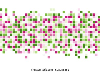 Abstract squares background. Mosaic background. Vector background.