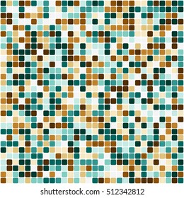 Abstract squares background. Mosaic background. Vector background.