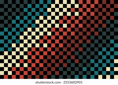 Abstract squares background pastel colors