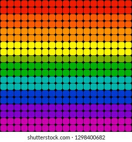 Abstract squares background. Spectrum colors