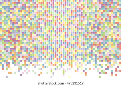 Abstract squares background. Vector background.