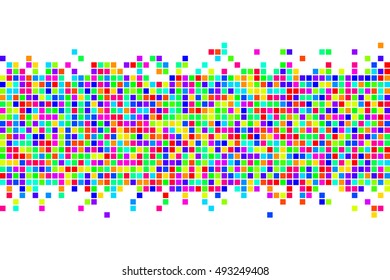 Abstract squares background. Vector background.