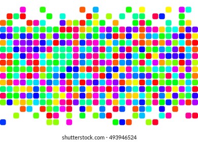 Abstract squares background. Vector background.