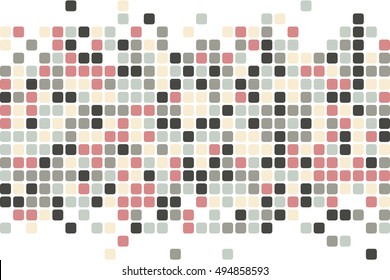 Abstract squares background. Vector background.