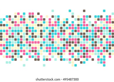 Abstract squares background. Vector background.