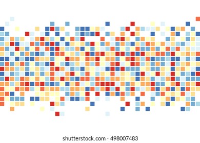 Abstract squares background. Vector background.